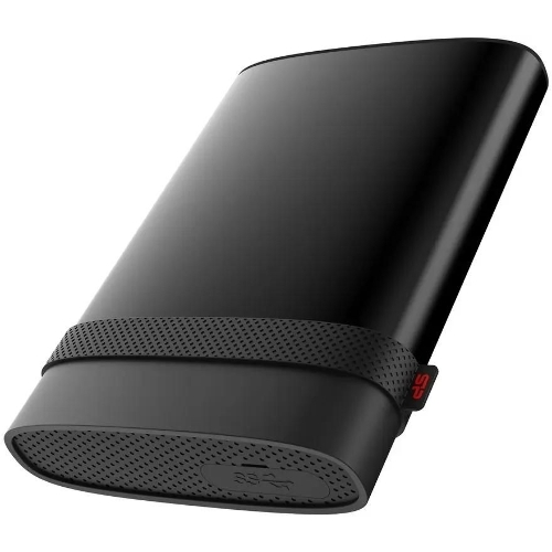 Внешний HDD 2.5" Silicon Power Armor A85B, 2TB, USB 3.2 Gen 1 Type-A, 5400 rpm, черный