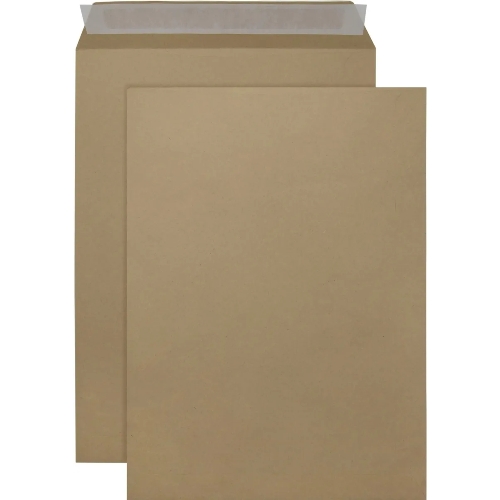 Пакет почтовый Silwerhof Eco 381227.25 C4, 229x324 мм, силиконовая лента крафт 130 г/м2 (pack:25pcs)