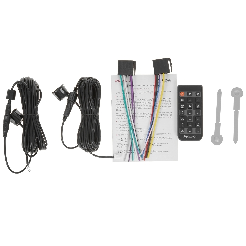 Автомагнитола Prology CMX-235, 1 DIN, Bluetooth, USB Type-A, AUX, пульт ДУ