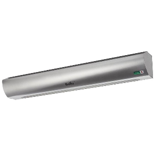 Завеса тепловая Ballu BHC-L10-S06-M серебристый (пульт BRC-S, производительность 700 м3/час, мощность 6 кВт, 230 В) (НС-1485654)