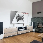 Кронштейн для телевизора Arm media COBRA-45 new черный 4 шт/уп. 22"-65", max 45 кг, 4ст св., нак. + 5° -10°, пов. 160°, от ст. 45-495 мм., max VESA 400x400