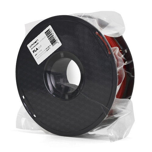 Филамент Crown Micro CM-FILPLAS003R PLA Silk 1.75 1кг красный