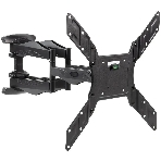 Кронштейн для телевизора Arm media COBRA-45 new черный 4 шт/уп. 22"-65", max 45 кг, 4ст св., нак. + 5° -10°, пов. 160°, от ст. 45-495 мм., max VESA 400x400