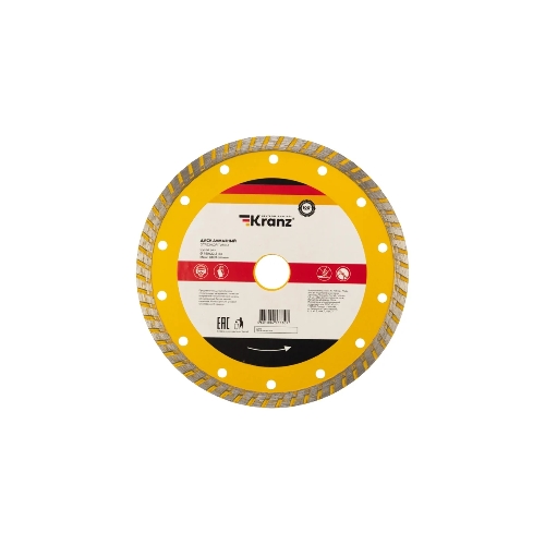 Диск алмазный отрезной Kranz Turbo 180x22.2 мм