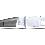 Пылесос вертикальный Deerma DX118C белый/серый, питание от сети, 230 Вт, уборка сухая, пылесборник 1.2 л