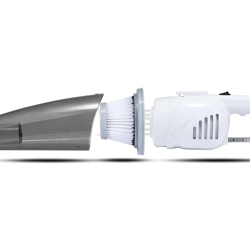 Пылесос вертикальный Deerma DX118C белый/серый, питание от сети, 230 Вт, уборка сухая, пылесборник 1.2 л