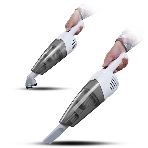 Пылесос вертикальный Deerma DX118C белый/серый, питание от сети, 230 Вт, уборка сухая, пылесборник 1.2 л