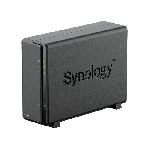 СХД SYNOLOGY настольное исполнение 1BAY NO HDD DS124