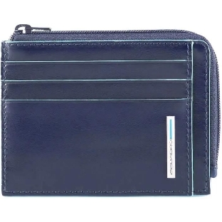 Чехол для кредитных карт Piquadro Blue Square PP4822B2R/BLU2. натур.кожа, синий