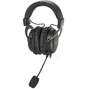 Гарнитура проводная игровая SVEN AP-G999MV с микрофоном серый (50 мм, мини-джек (стерео) O 3,5 мм (4 pin))