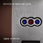 Кофеварка Polaris PCM 2020 3-in-1 черный/нержавеющая сталь, исп. кофе - молотый/капсулы, 0.8 л, 1450 Вт, 20 бар