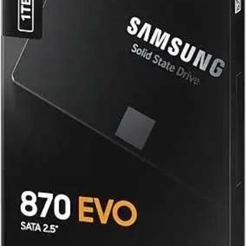 Накопитель SSD Samsung 870 EVO, 1Tb, SATA III, 2.5", R/W 560/530