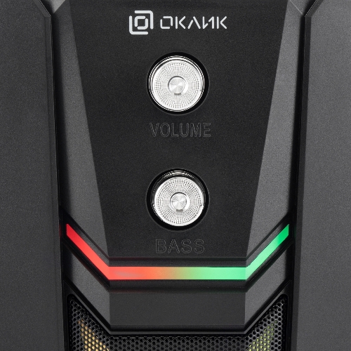 Акустическая система Оклик OK-423 2.1 черный 11Вт