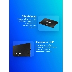 Накопитель SSD Samsung 870 EVO, 1Tb, SATA III, 2.5", R/W 560/530