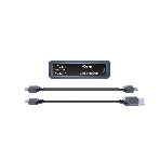 Конвертер Infobit [iTrans DU-TR-22C] (приемник/передатчик) Dante - USB Аудио 2 -канальный, порт USB-C.1xRJ45(Dante). Питание PoE.