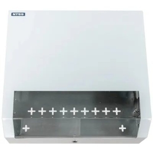 Шкаф коммутационный NTSS (NTSS-SOHO5U) настенный 5U 520x140 мм пер. дв. стекл несъемн. бок. пан. 80 кг белый IP20