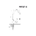Кухонный смеситель Maunfeld MFQT-6BG бежевый