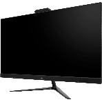 Моноблок IRU Агат 313 23.8" Full HD i3 10100 (3.6) 8Gb SSD512Gb UHDG 630 Free DOS GbitEth WiFi BT 120W клавиатура мышь Cam черный 1920x1080 (RUS)