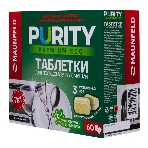Таблетки для посудомоечных машин Maunfeld Purity Premium ECO all in 1 MDT60PE (60 шт. в упаковке)