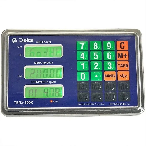 Весы электронные торговые DELTA ТВП2-150