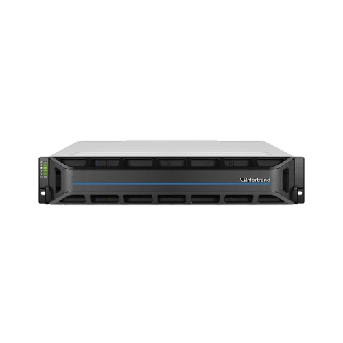 Система хранения данных Infortrend EonStor GS3012R03C0FD-8U32 (12x3.5, 2U, High IOPS, Dual Redundant Controllers (incl: 4x4GB Cache, 4x25Gb SFP28, 4 FREE host board slots, 4x12Gb SAS ext ports, 2x Super capacitor+Flash+FAN module, 2x530W), Rackmount kit)