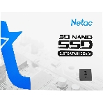 Накопитель SSD Netac N600S, 1Tb, SATA III, 2.5", R/W 560/520