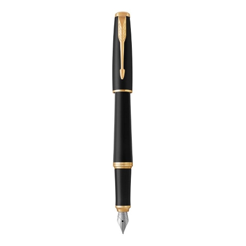Ручка перьевая Parker Urban Core F309 (CW1931593) Muted Black GT, F, сталь нержавеющая, подарочная коробка