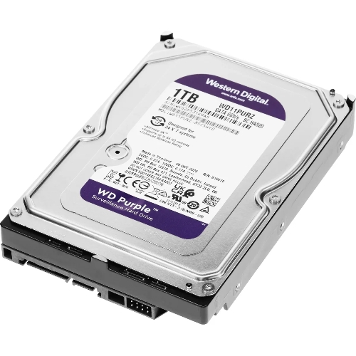 Жесткий диск Western Digital 1Tb 5400rpm SATA 6Gb/S 64MB PURPLE WD11PURZ SATA