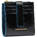 Картхолдер Piquadro Blue Square PP6843B2R/N черный, натуральная кожа
