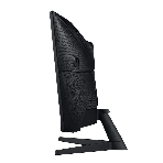 Монитор 34" Samsung Odyssey G5 C34G55TWWI VA 3440x1440, 165 Гц, 1 мс, 21:9, 250 кд/м2, 1xHDMI, 1xDP, изогнутый, черный