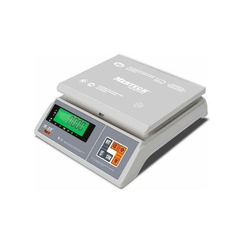 Весы фасовочные Mertech M-ER 326AFU-15.1 LCD (3060) белый, до 15 кг