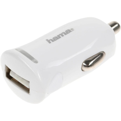 Комплект зарядное устройство Hama H-183266 2.4A для Apple кабель Apple Lightning белый