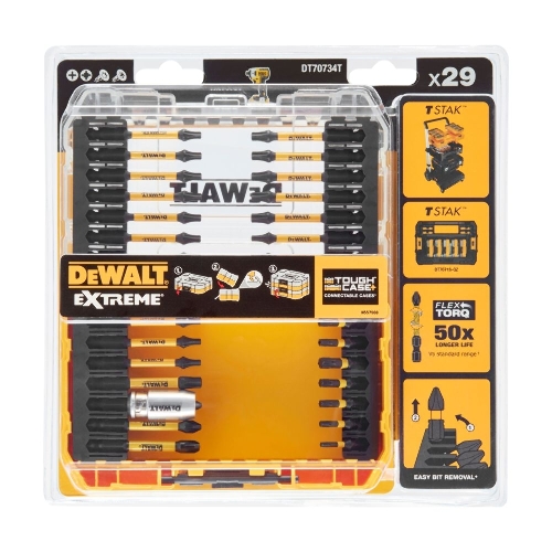 Набор бит DeWalt DT70734T-QZ (29пред.) для шуруповертов