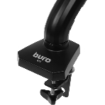 Кронштейн для мониторов ЖК Buro M1 черный 15"-32" макс.9кг крепление к столешнице поворот и наклон