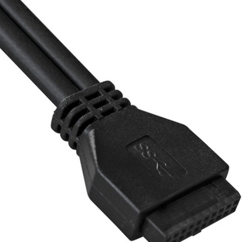 Планка USB на переднюю панель ExeGate U5H-615, 5,25"/2*USB3.0, 19 pin USB 3.2 Gen1