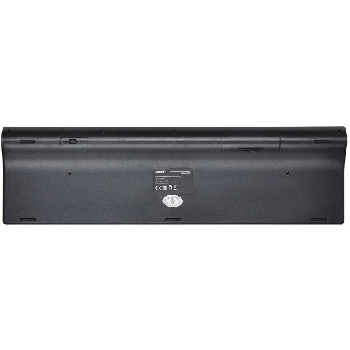 Комплект клавиатура+мышь Acer OKR030 беспроводной, USB, 1200 DPI, чёрный