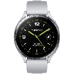 Умные часы Xiaomi Xiaomi Watch 2, 1.39" AMOLED, 5G, USB Type-C, защищённый корпус, серебристый / серый