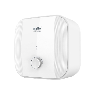 Водонагреватель электрический Ballu BWH/S 10 Capsule Plus U белый, накопительный, 10 л, 2 кВт, настенный, универсальная ориентация, круглый корпус, бак с эмалевым покрытием, для установки над/под раковиной