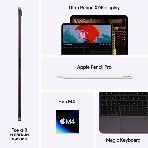 Планшет Apple iPad Pro 2024 A2836 11" 8GB, 256GB, iOS черный