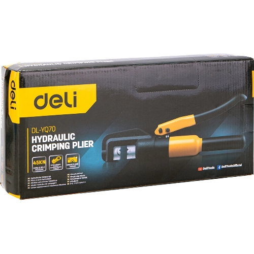 Ручной пресс (кримпер) гидравлический Deli DL-YQ70 6-70 мм²