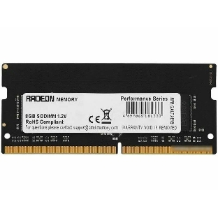 Оперативная память AMD Radeon R9, DDR4, 4GB (1x4GB), 3200 MHz, CL22, без радиатора, SO-DIMM, OEM