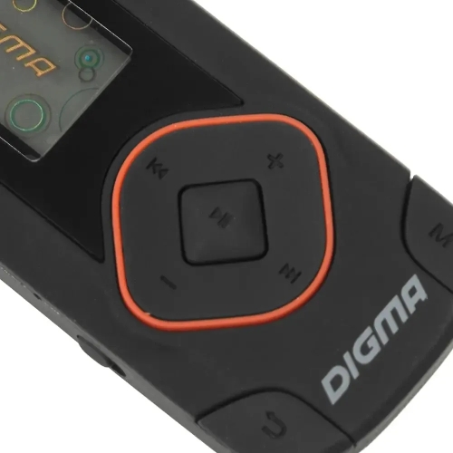 Плеер Flash Digma R3 8Gb черный/0.8"/FM/microSD/microSDHC/clip