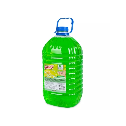 Жидкое мыло "Soapy" Light "Зеленая дыня" 5 л. Clean&Green CG8230