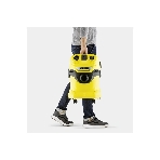 Строительный пылесос Karcher WD 4 P V-20/5/22 желтый, 1000 Вт, уборка сухая/сбор воды/выдув, пылесборник мешок/контейнер, 20 л