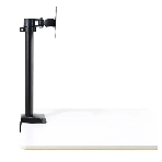 Кронштейн для мониторов ЖК Buro M3 черный 15"-27" (17"-32") макс.9кг крепление к столешнице поворот и наклон