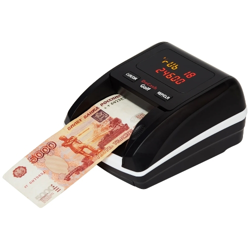 Детектор банкнот DoCash Golf автоматический рубли