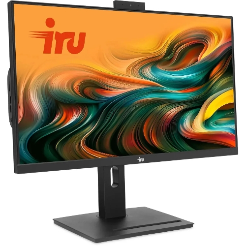 Моноблок IRU 23IM 23.8" Full HD i3 1215U (1.2) 8Gb SSD 256Gb UHDG noOS GbitEth WiFi BT 120W Cam черный 1920x1080