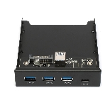 Планка USB 3.0 на переднюю панель 3.5" Gembird, FP3.5-USB3-3A1C, USB/Type-C, USB-A 3.0/Type-C