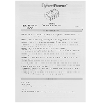Источник бесперебойного питания CyberPower BU850E/850 ВА/425 Вт/4 х CEE 7 (евророзетка)
