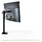 Кронштейн для мониторов ЖК Buro M3 черный 15"-27" (17"-32") макс.9кг крепление к столешнице поворот и наклон